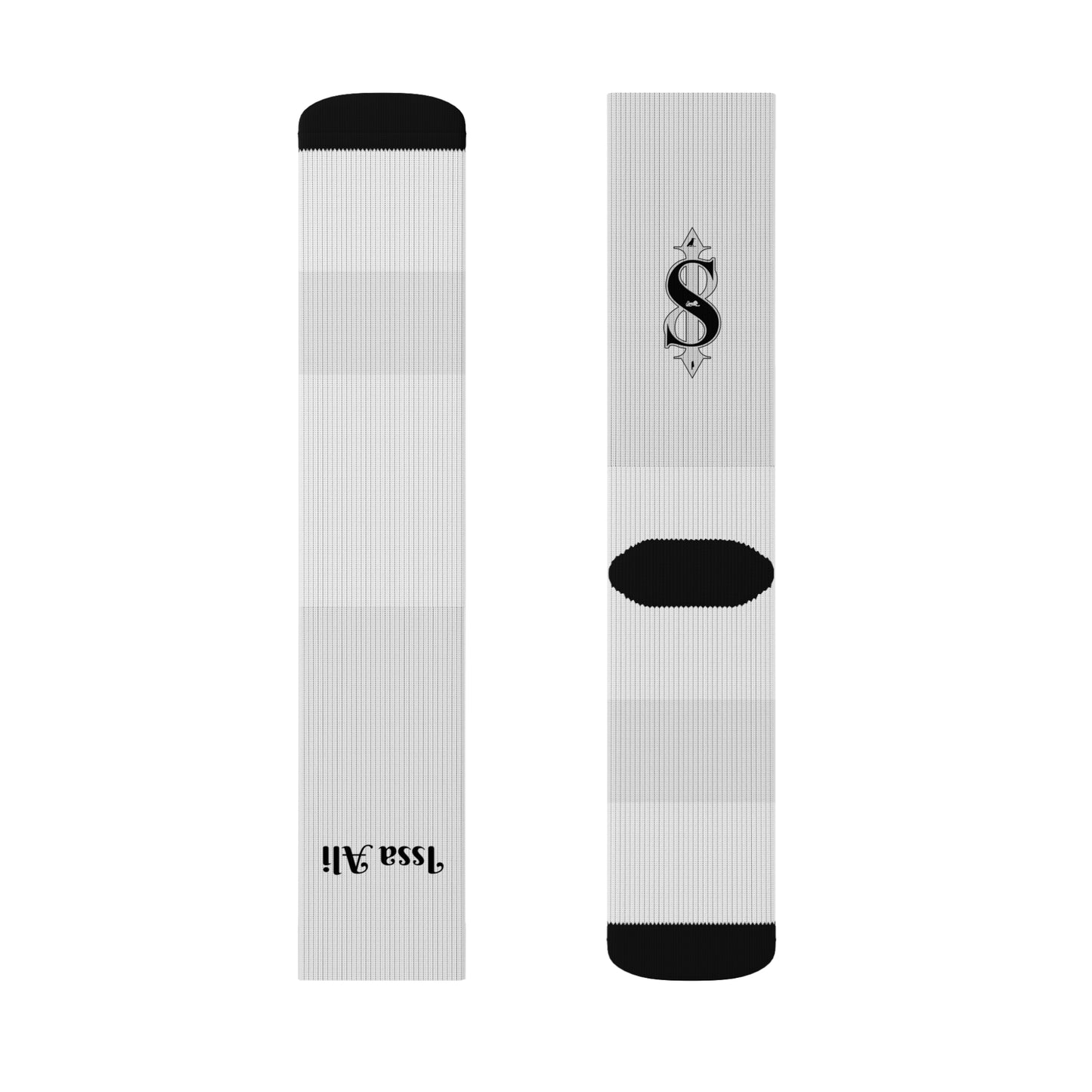 Issa Ali Official Logo Socks