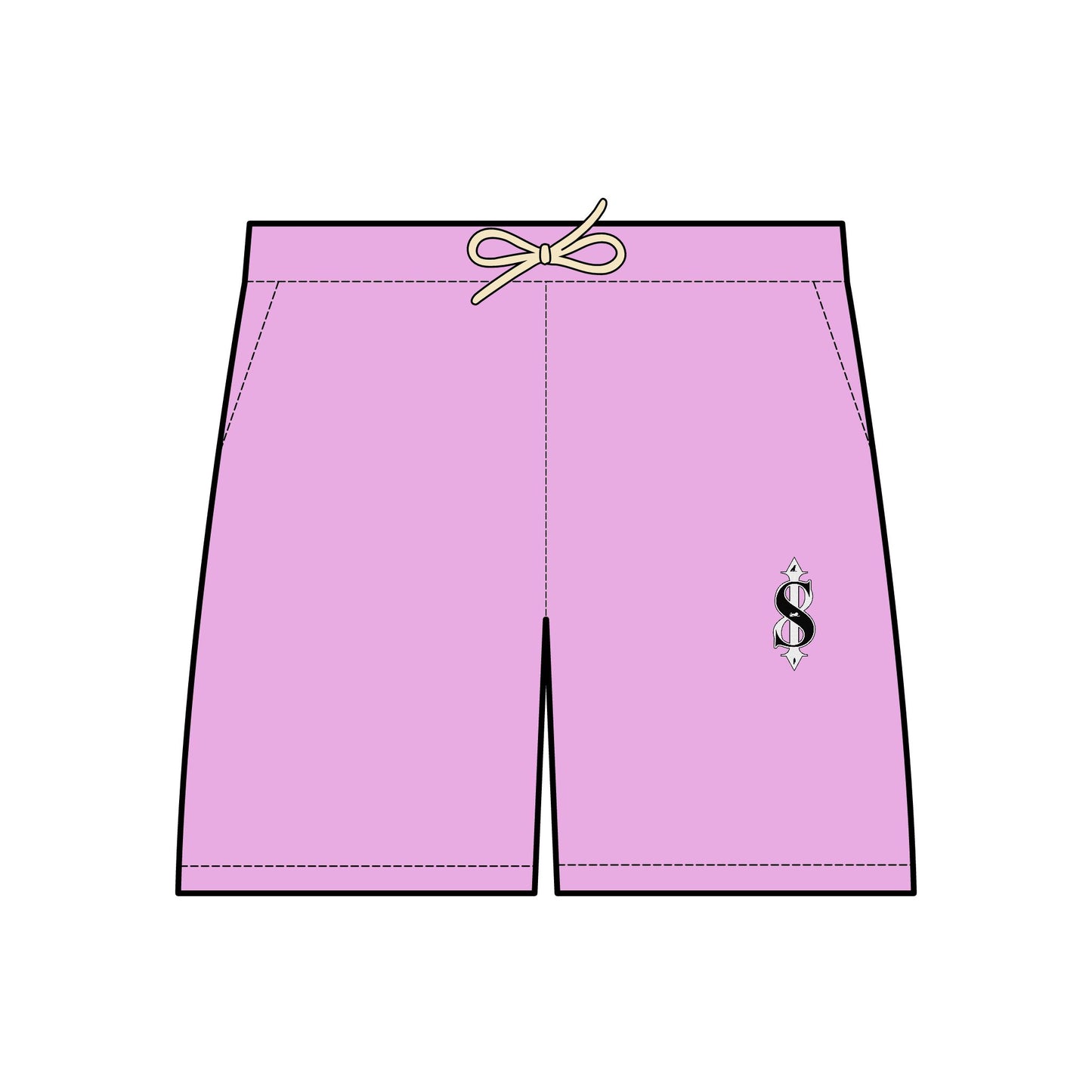 Issa Ali Official Logo Unisex Garment-Dyed Lightweight Fleece Sweat Shorts