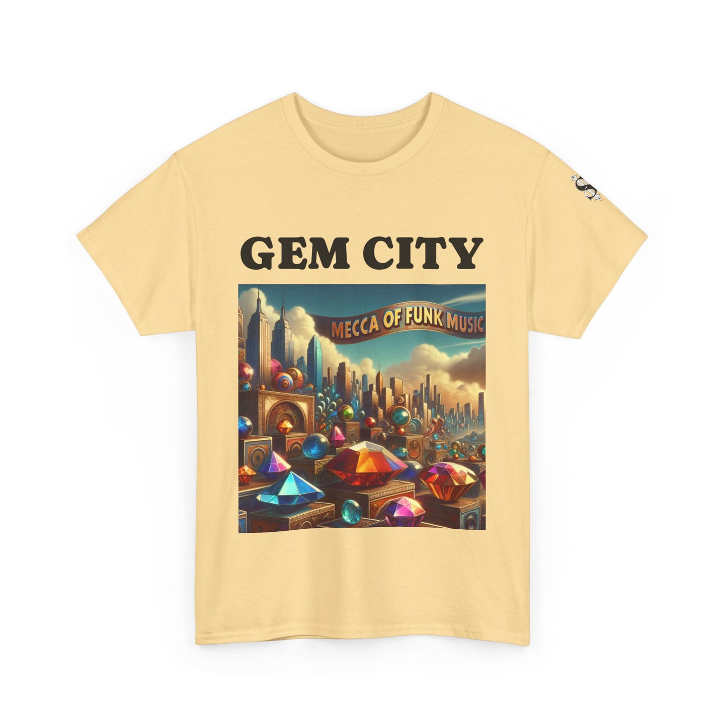 Issa Ali Dayton "Gem City Mecca of Funk" Unisex Heavy Cotton Tee