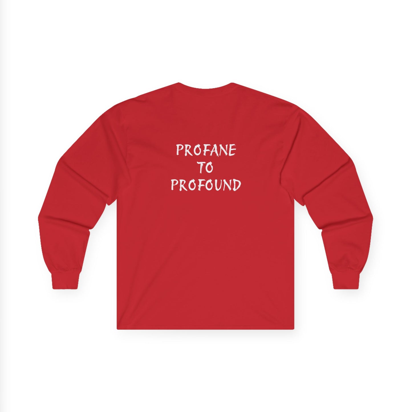 Issa Ali Official Logo "Profane to Profound" Unisex Ultra Cotton Long Sleeve Tee