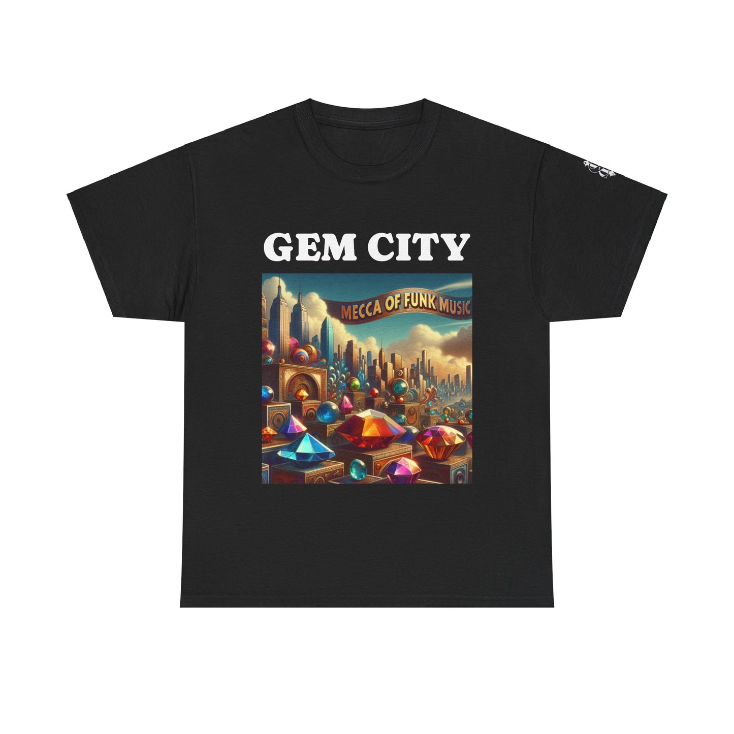 Issa Ali Dayton "Gem City Mecca of Funk" Unisex Heavy Cotton Tee