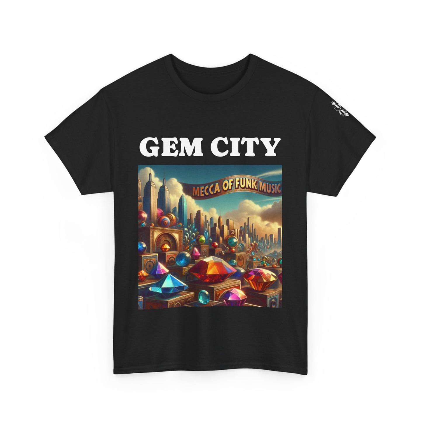 Issa Ali Dayton "Gem City Mecca of Funk" Unisex Heavy Cotton Tee
