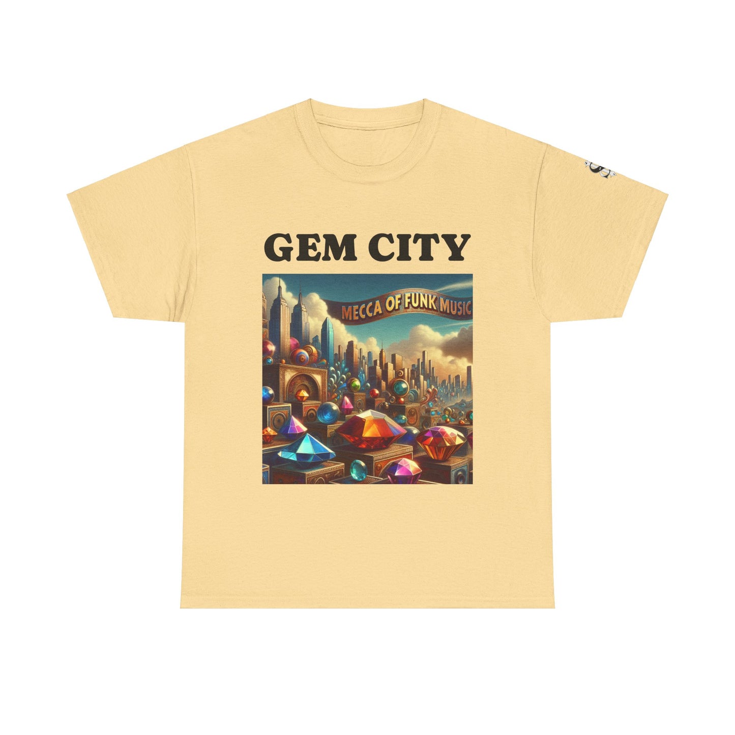 Issa Ali Dayton "Gem City Mecca of Funk" Unisex Heavy Cotton Tee