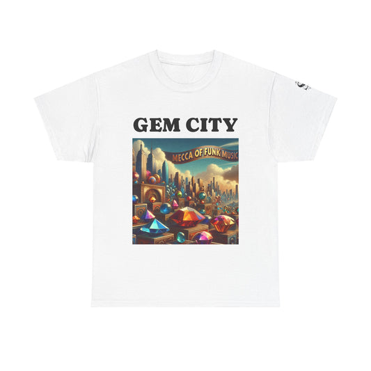 Issa Ali Dayton "Gem City Mecca of Funk" Unisex Heavy Cotton Tee