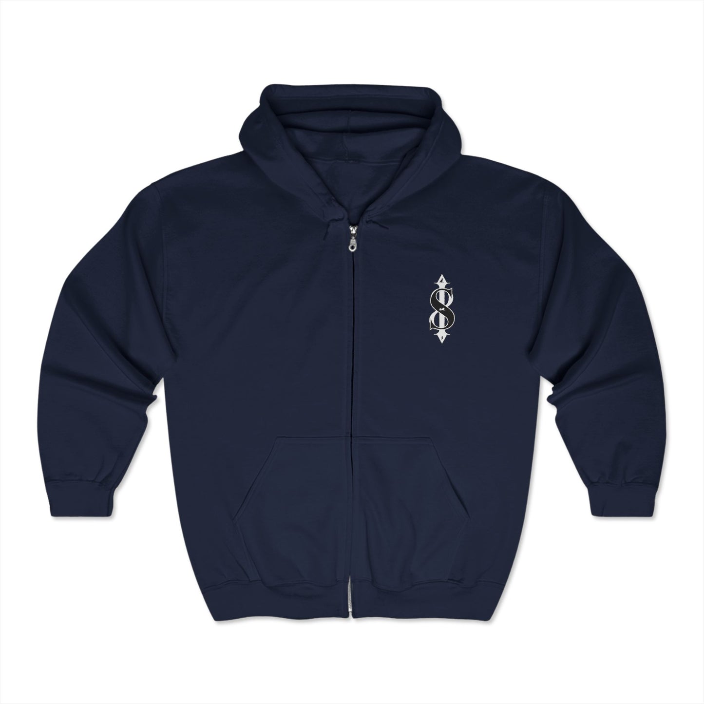 Issa Ali Official Logo Zipper Hoodie