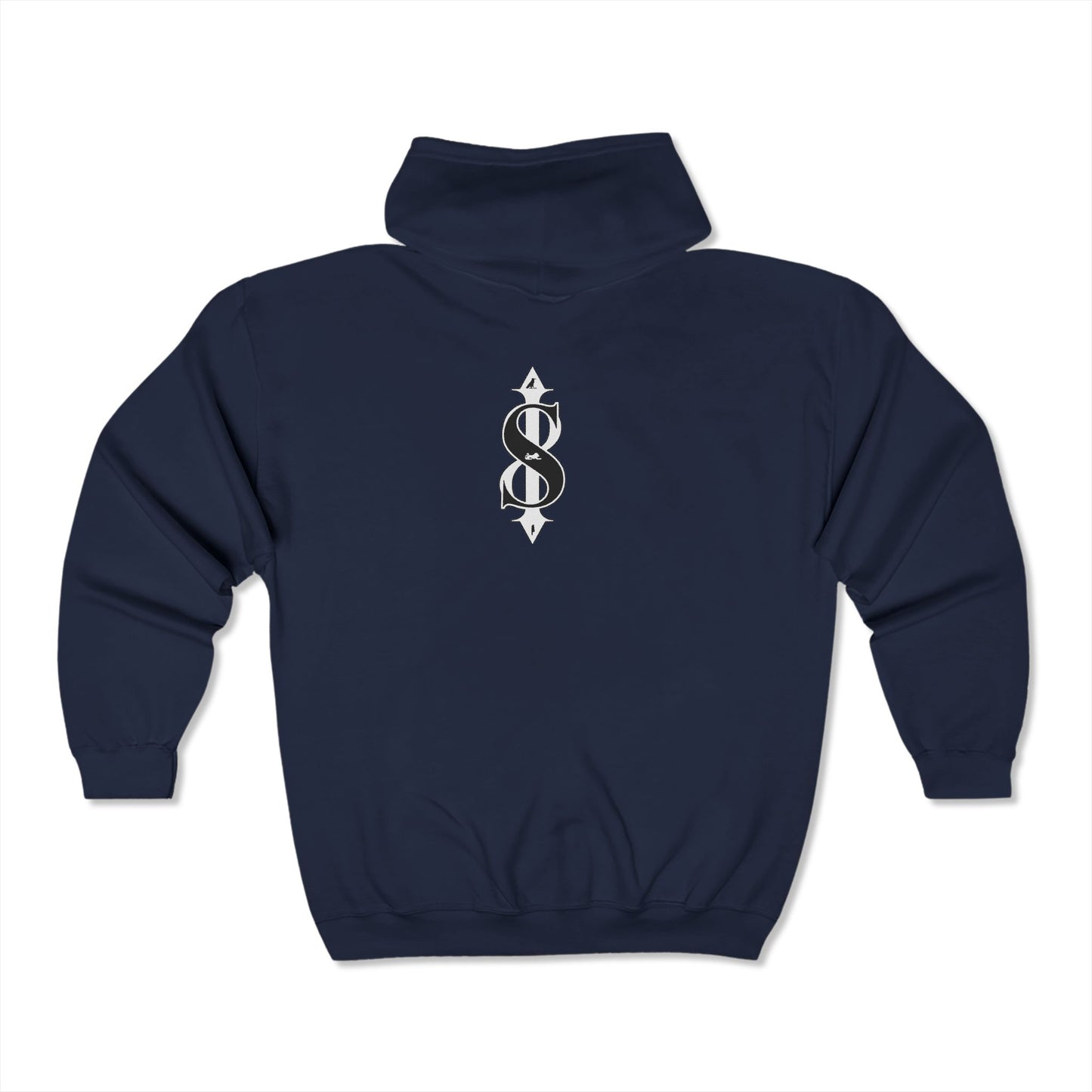 Issa Ali Official Logo Zipper Hoodie
