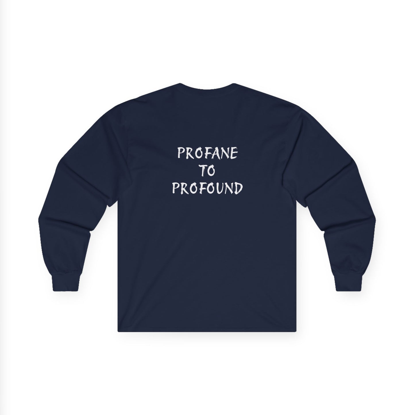 Issa Ali Official Logo "Profane to Profound" Unisex Ultra Cotton Long Sleeve Tee