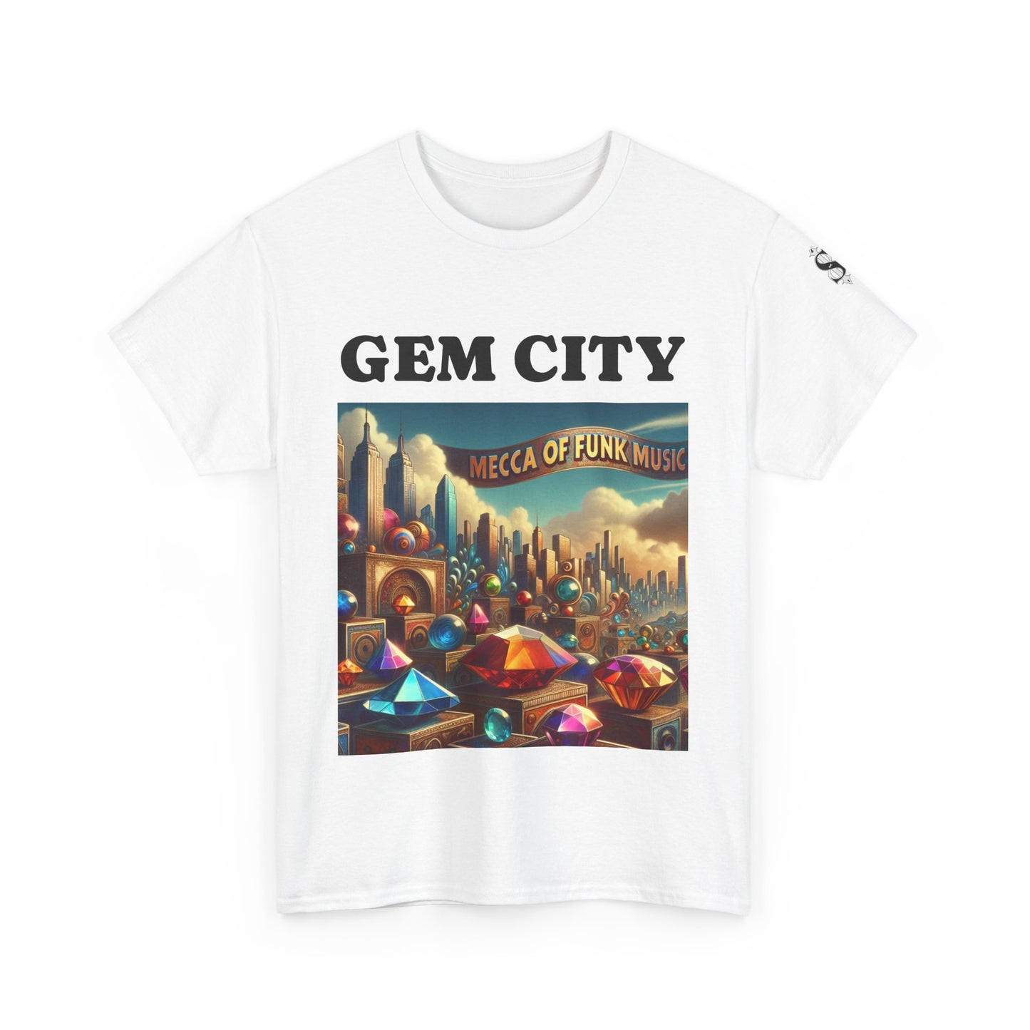 Issa Ali Dayton "Gem City Mecca of Funk" Unisex Heavy Cotton Tee
