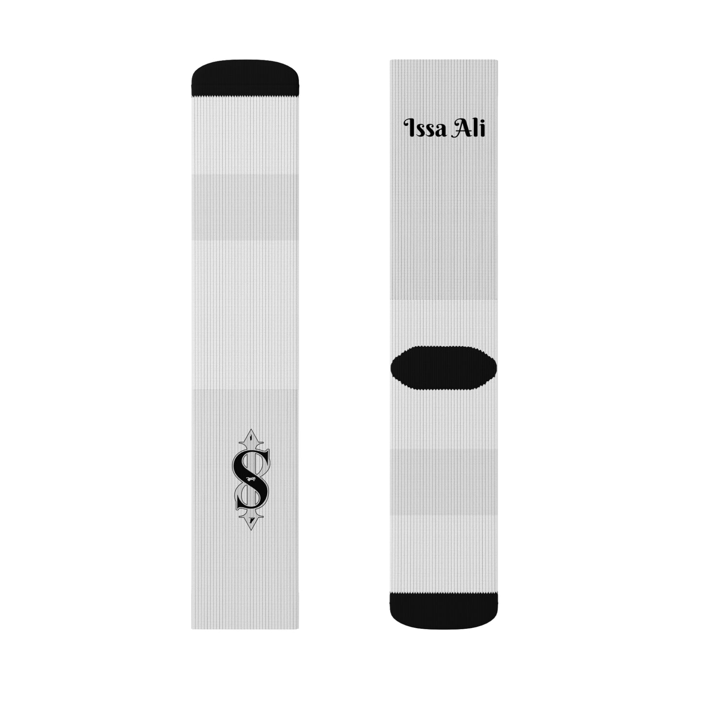 Issa Ali Official Logo Socks
