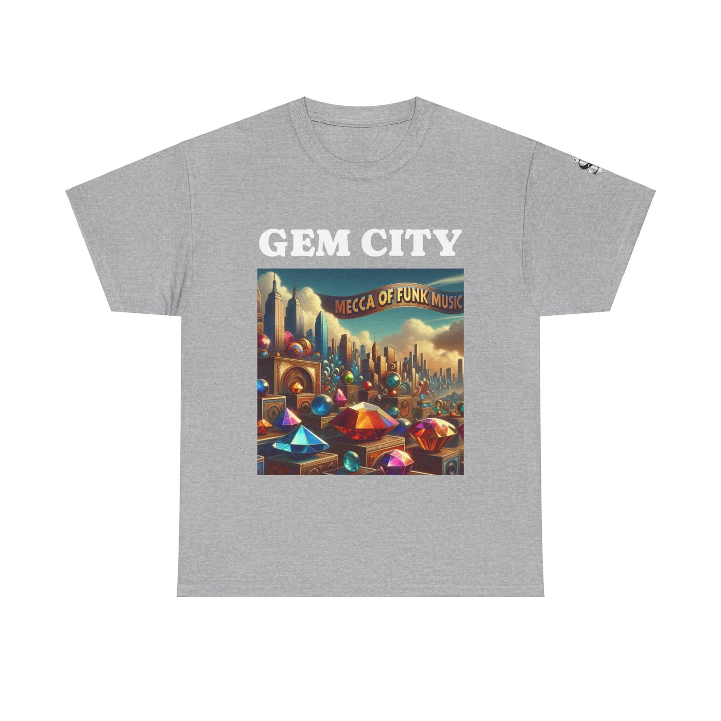 Issa Ali Dayton "Gem City Mecca of Funk" Unisex Heavy Cotton Tee