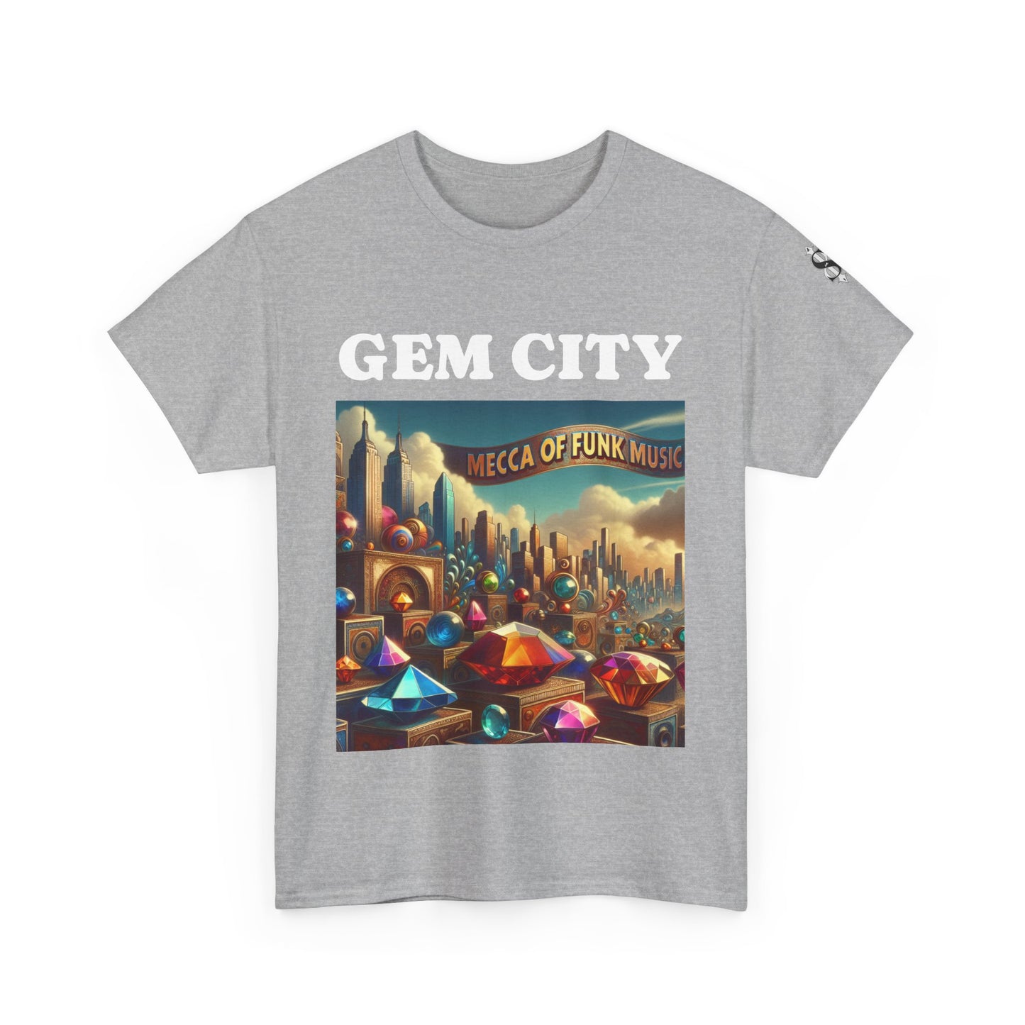 Issa Ali Dayton "Gem City Mecca of Funk" Unisex Heavy Cotton Tee