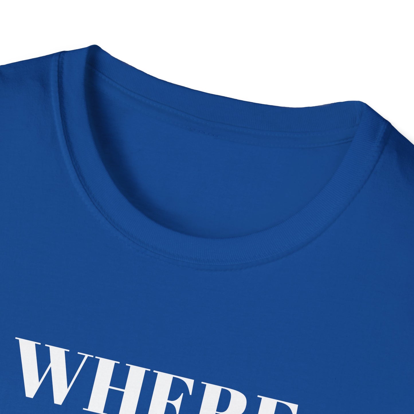 Unisex Softstyle "Where is Issa's Verse" T-Shirt