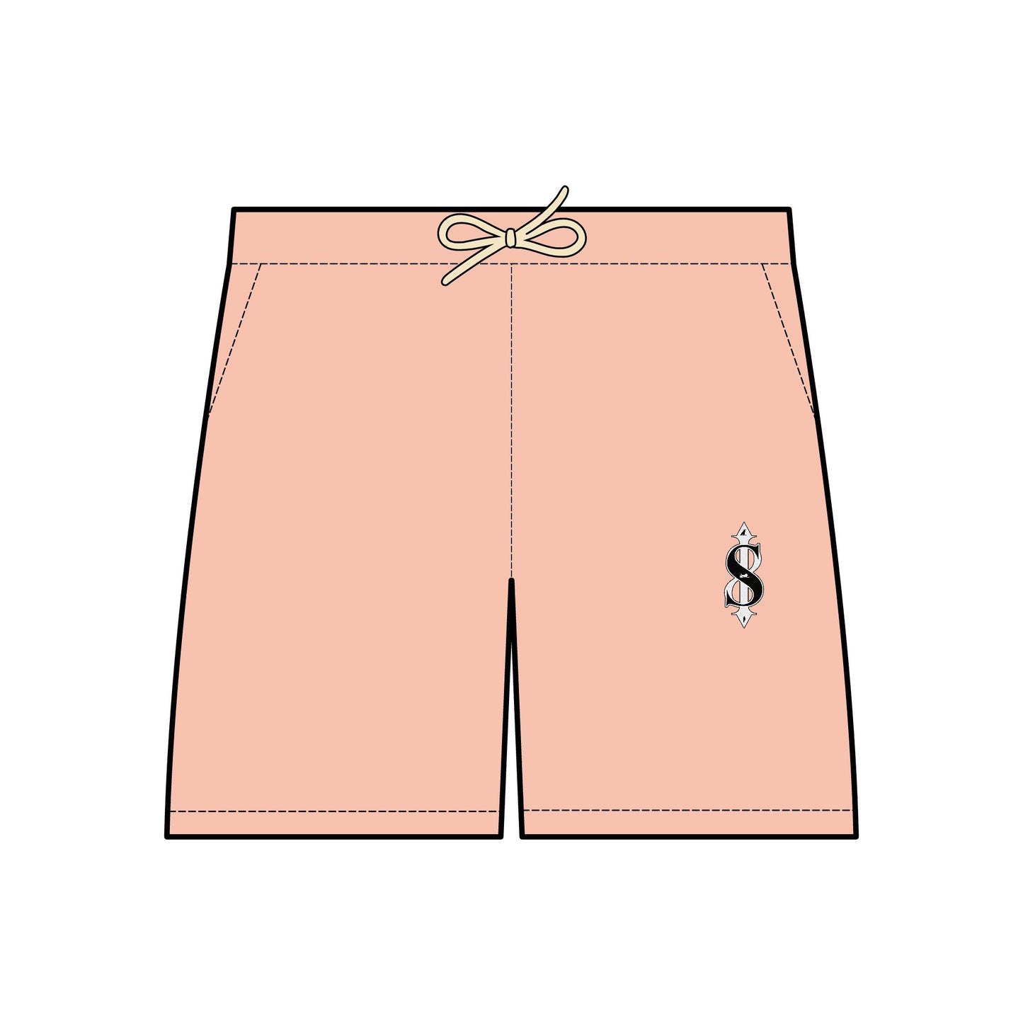 Issa Ali Official Logo Unisex Garment-Dyed Lightweight Fleece Sweat Shorts