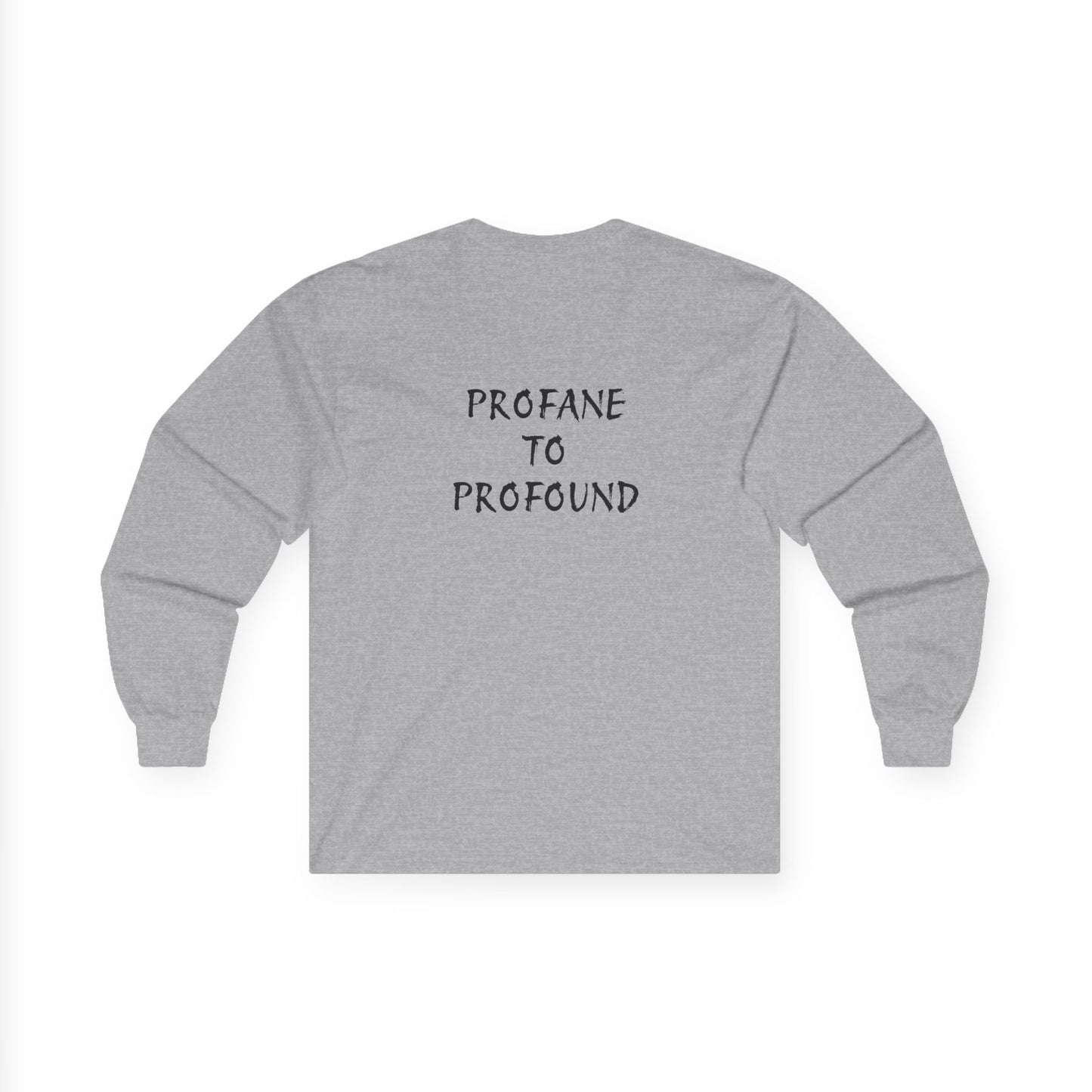 Issa Ali Official Logo "Profane to Profound" Unisex Ultra Cotton Long Sleeve Tee