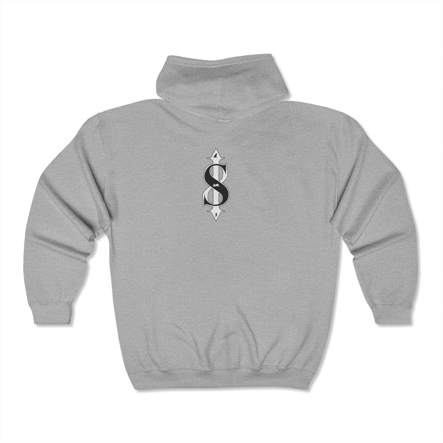 Issa Ali Official Logo Zipper Hoodie