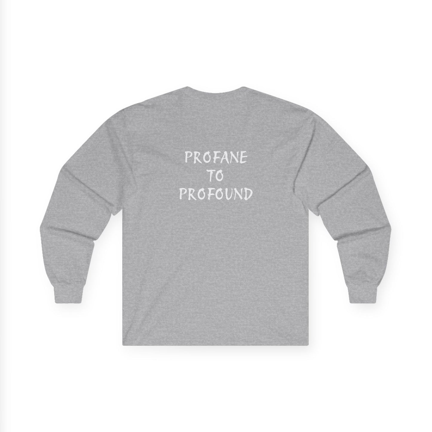 Issa Ali Official Logo "Profane to Profound" Unisex Ultra Cotton Long Sleeve Tee