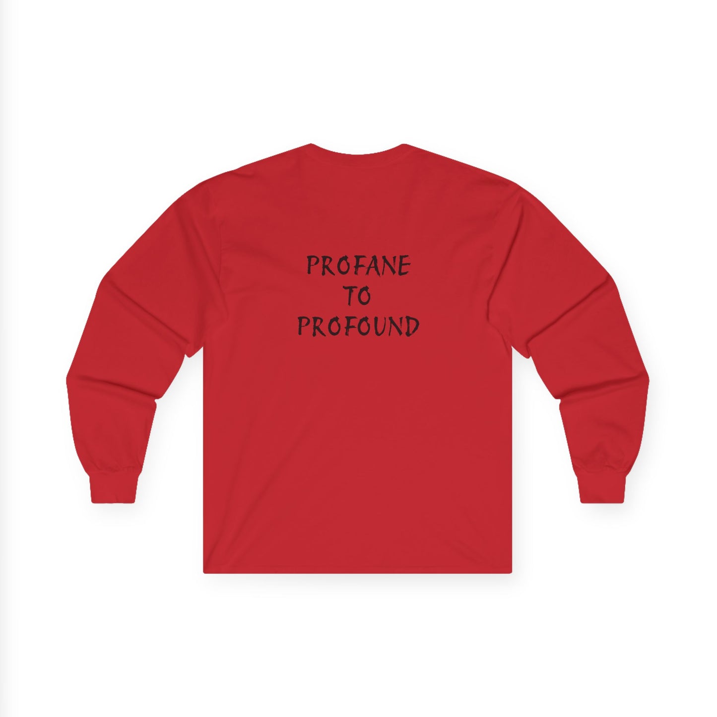 Issa Ali Official Logo "Profane to Profound" Unisex Ultra Cotton Long Sleeve Tee