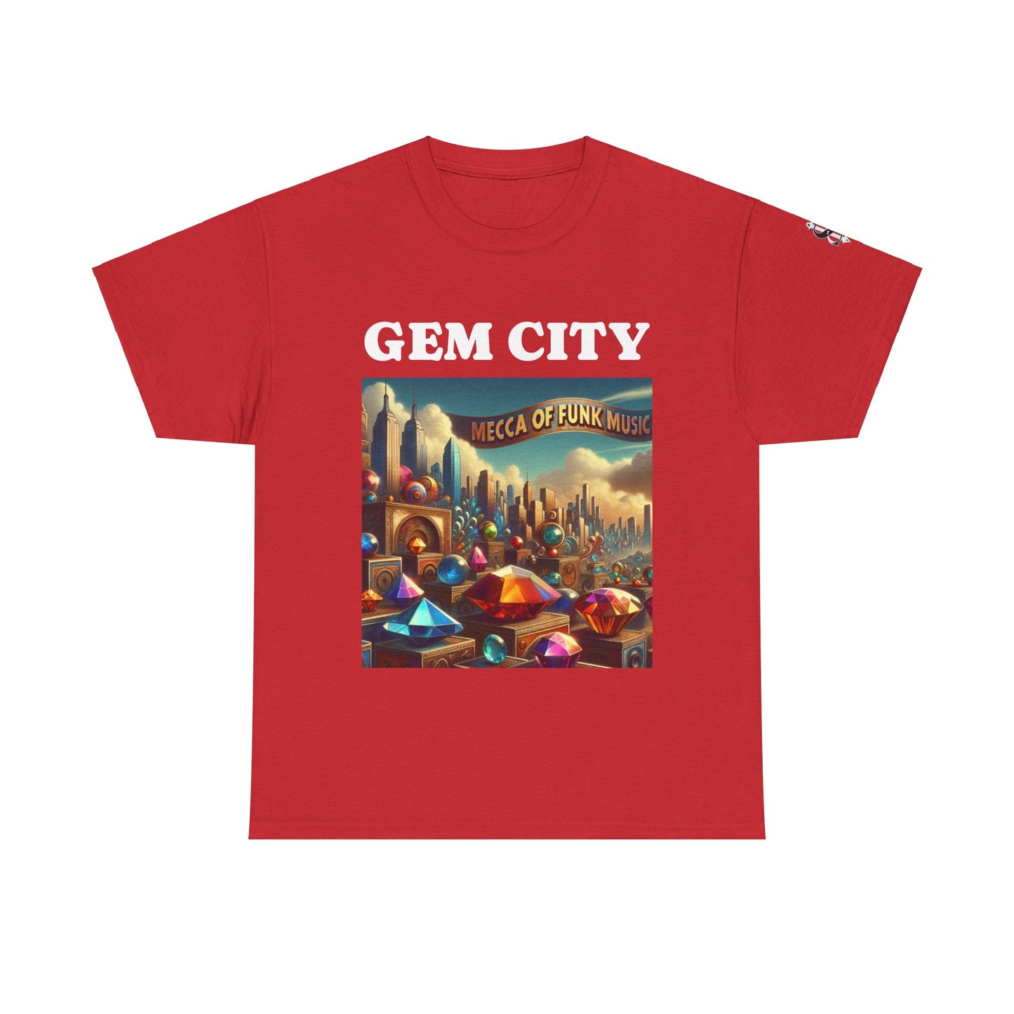 Issa Ali Dayton "Gem City Mecca of Funk" Unisex Heavy Cotton Tee
