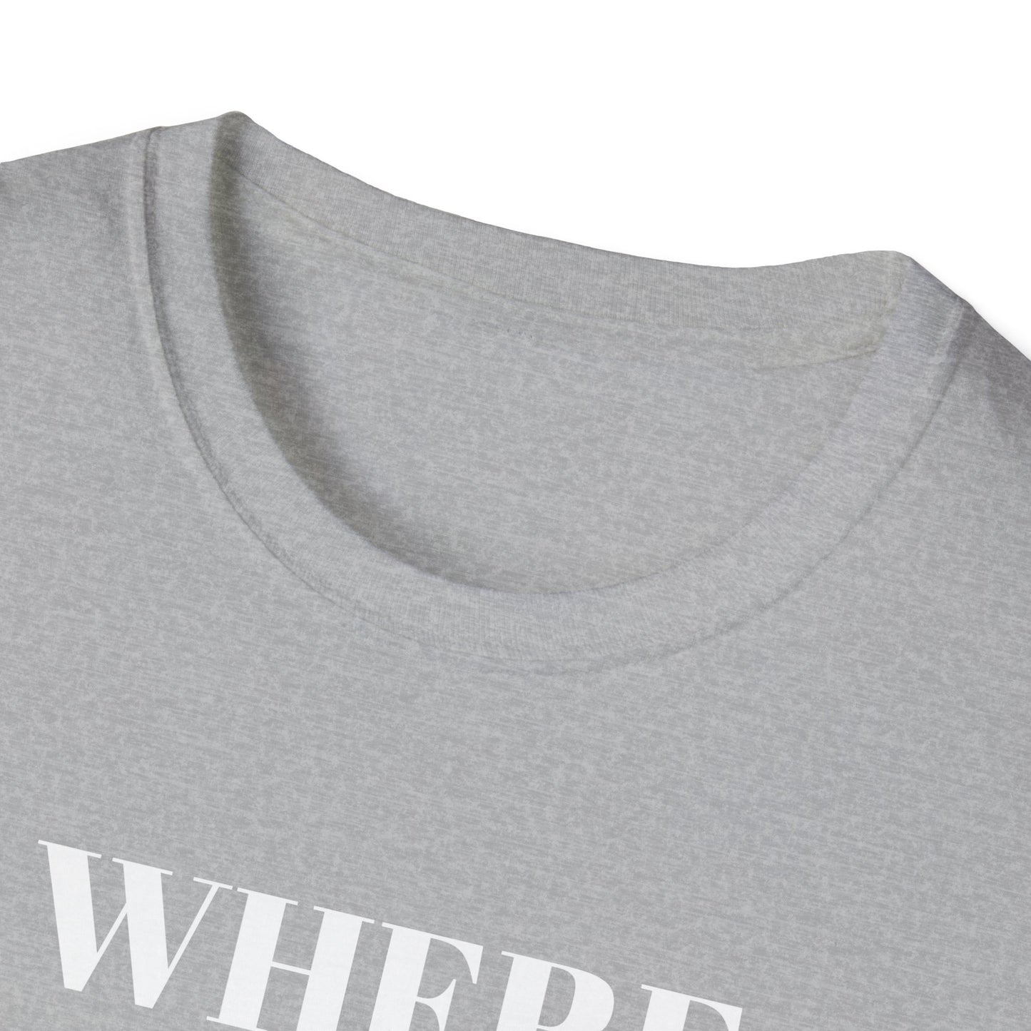 Unisex Softstyle "Where is Issa's Verse" T-Shirt