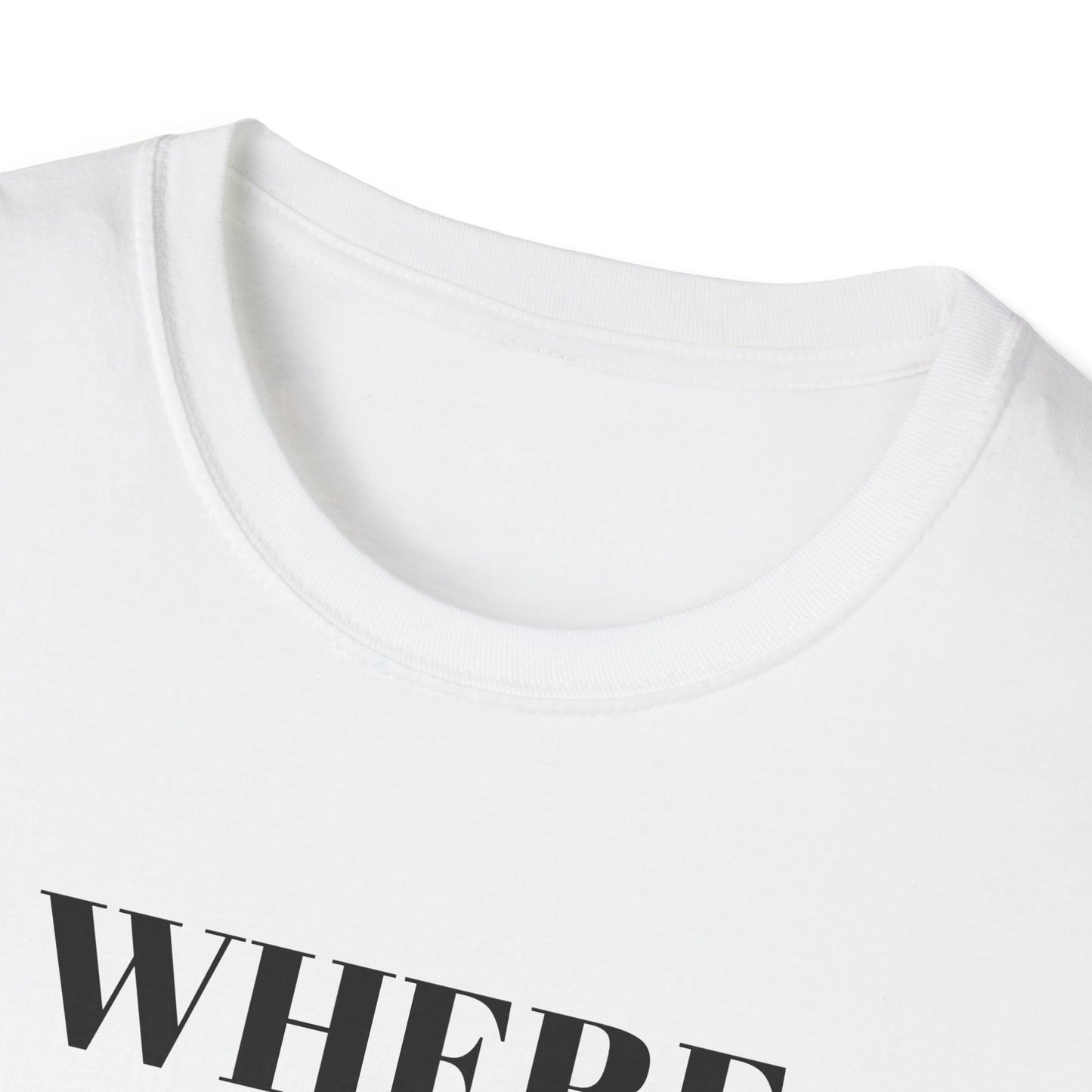 Unisex Softstyle "Where is Issa's Verse" T-Shirt