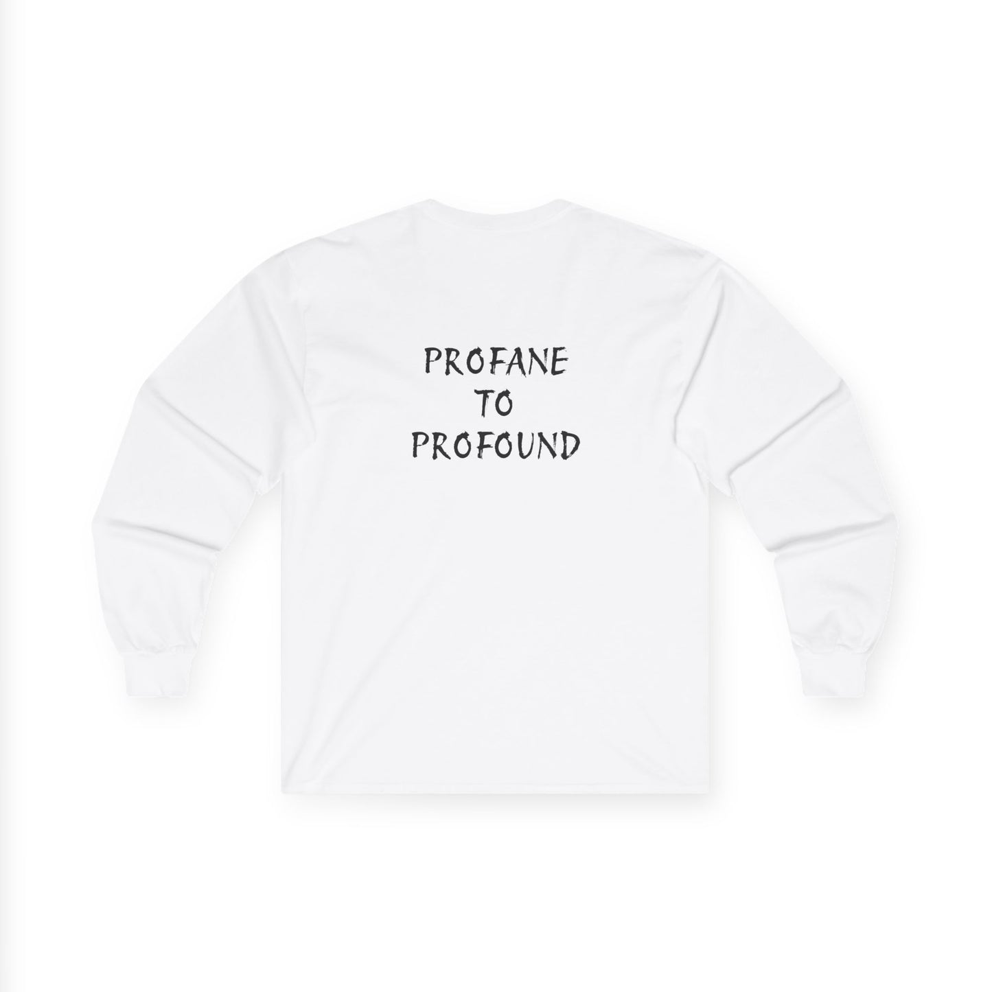 Issa Ali Official Logo "Profane to Profound" Unisex Ultra Cotton Long Sleeve Tee