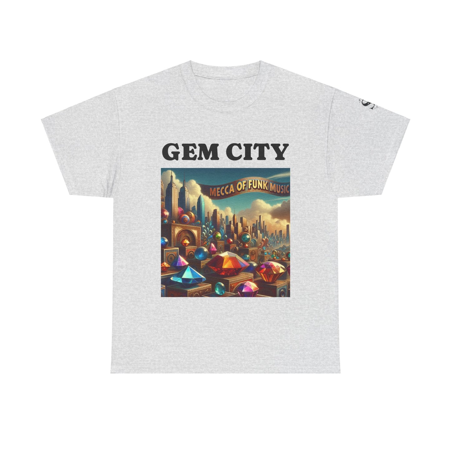 Issa Ali Dayton "Gem City Mecca of Funk" Unisex Heavy Cotton Tee