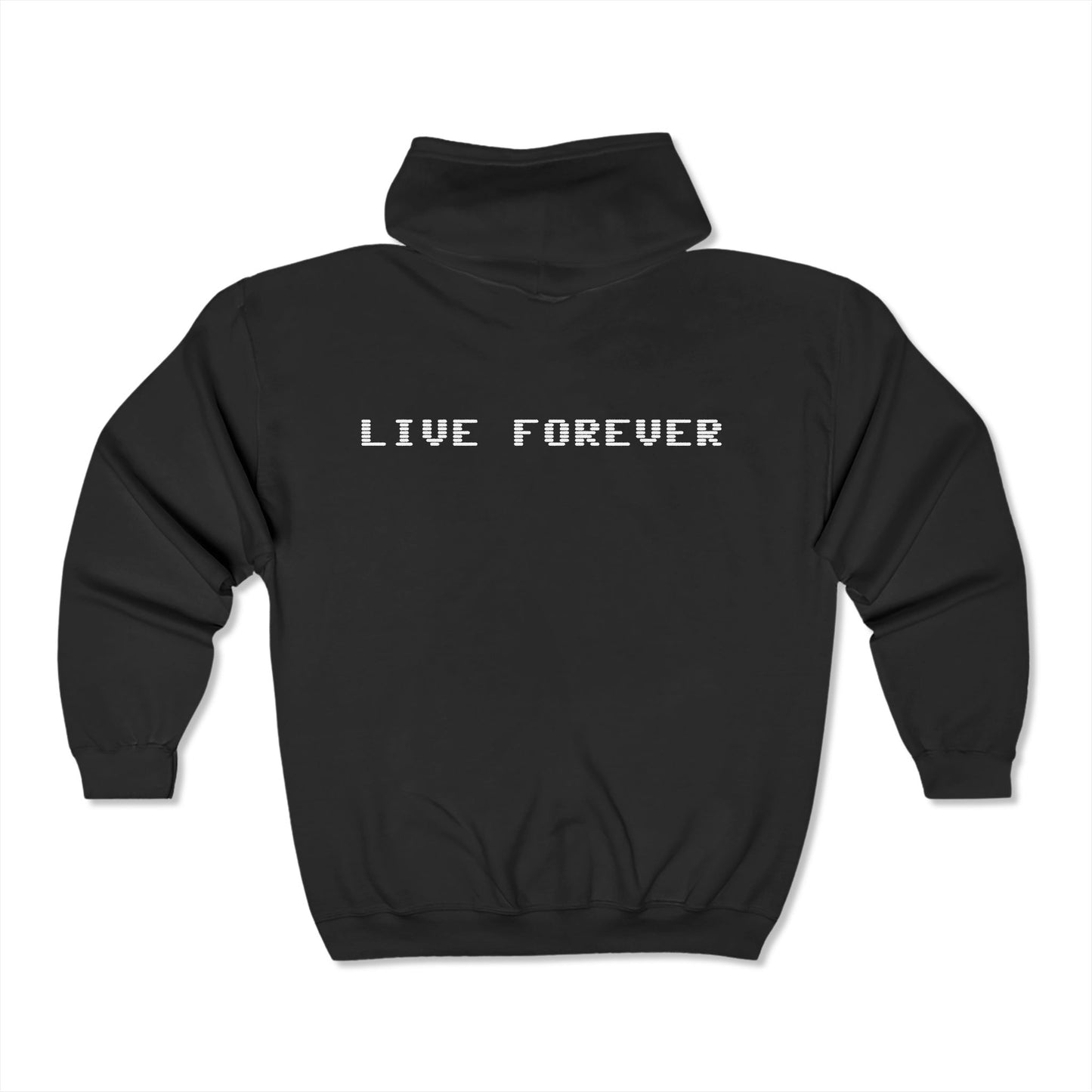Issa Ali Official "Live Forever" Zipper Hoodie