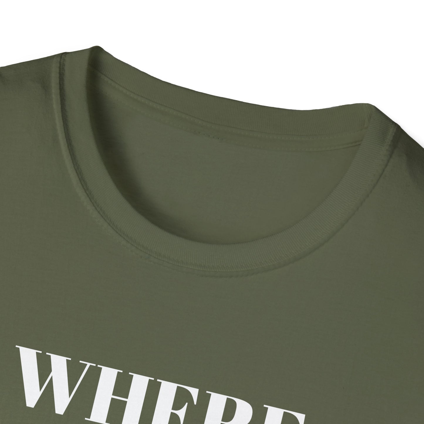 Unisex Softstyle "Where is Issa's Verse" T-Shirt