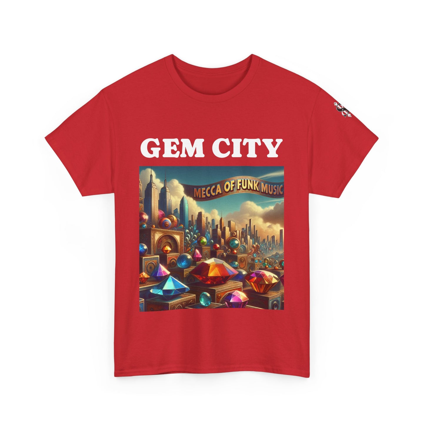 Issa Ali Dayton "Gem City Mecca of Funk" Unisex Heavy Cotton Tee
