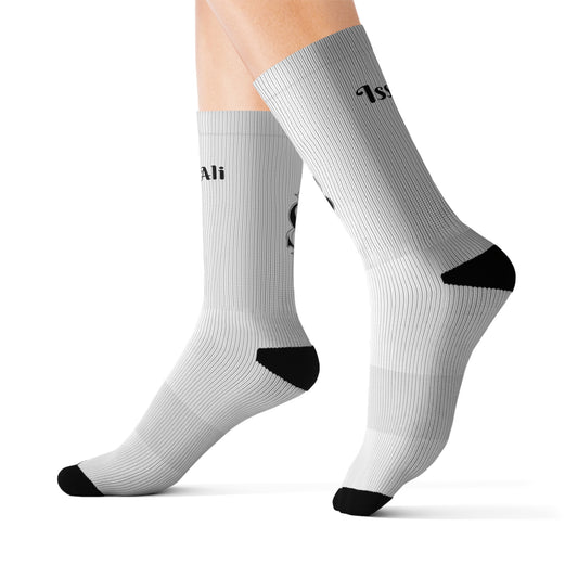 Issa Ali Official Logo Socks