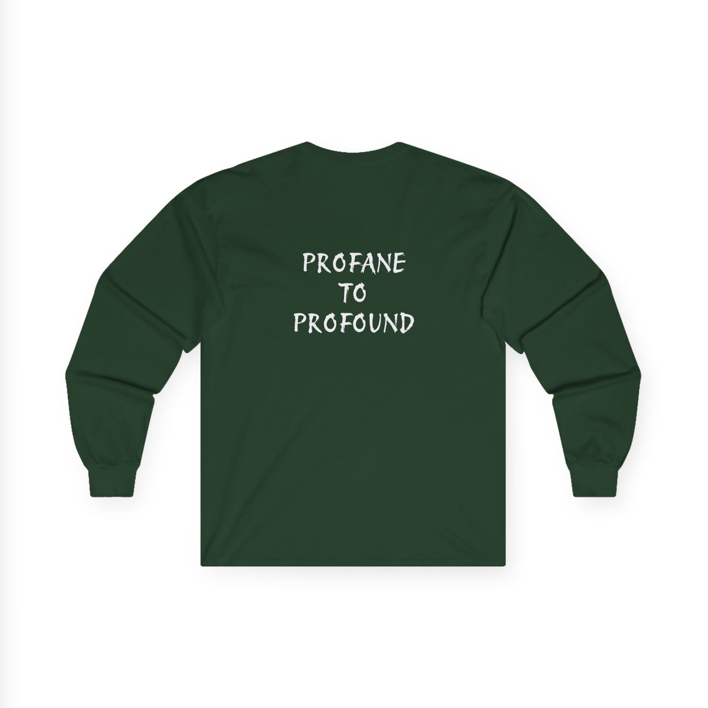 Issa Ali Official Logo "Profane to Profound" Unisex Ultra Cotton Long Sleeve Tee