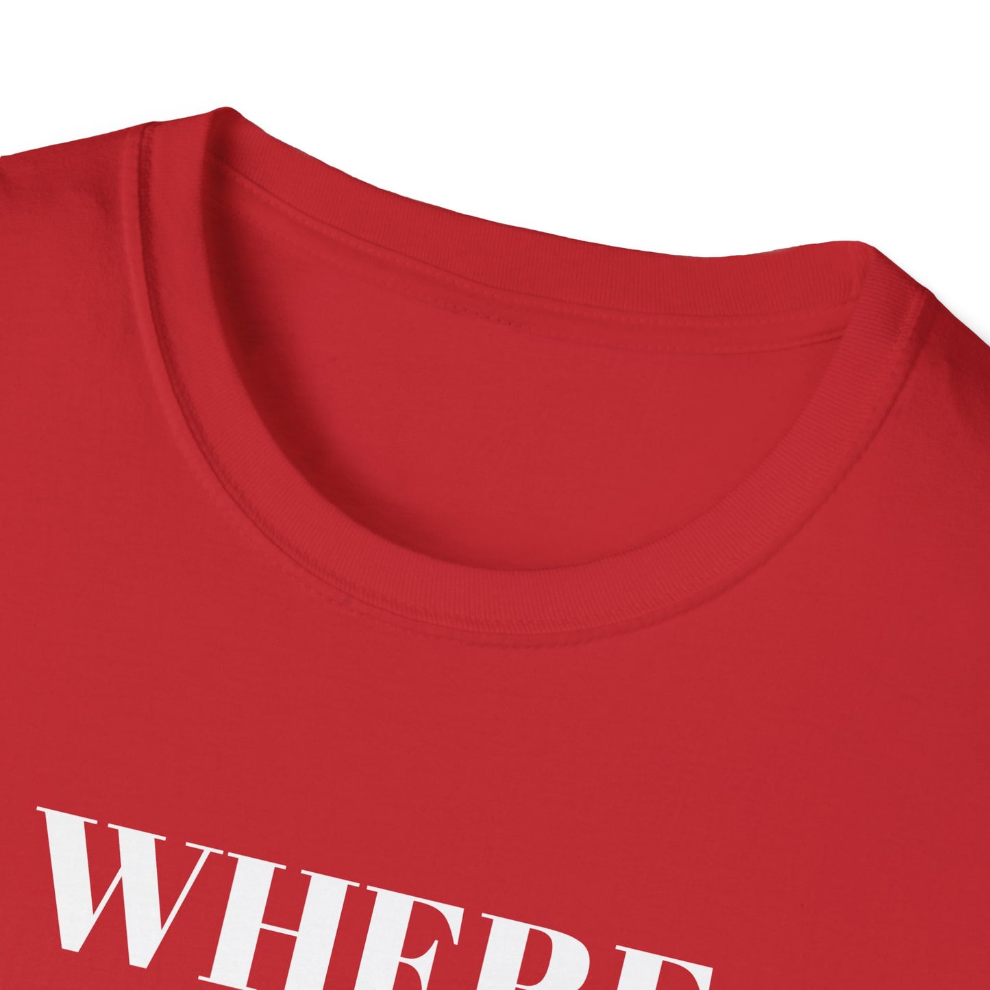 Unisex Softstyle "Where is Issa's Verse" T-Shirt
