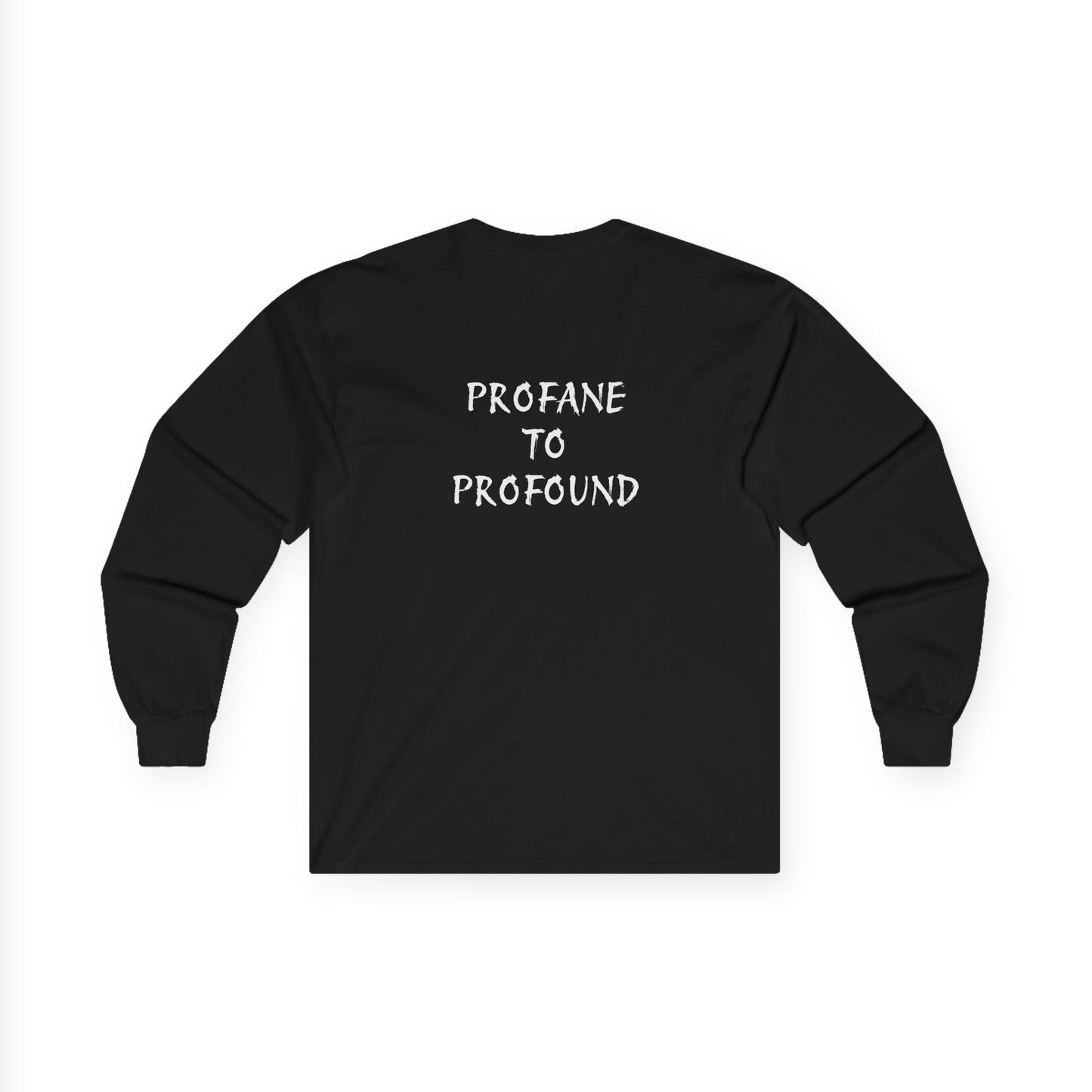 Issa Ali Official Logo "Profane to Profound" Unisex Ultra Cotton Long Sleeve Tee