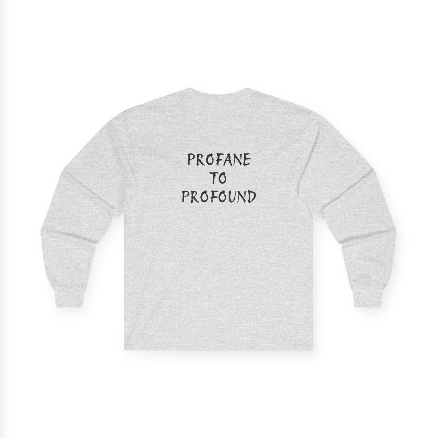 Issa Ali Official Logo "Profane to Profound" Unisex Ultra Cotton Long Sleeve Tee