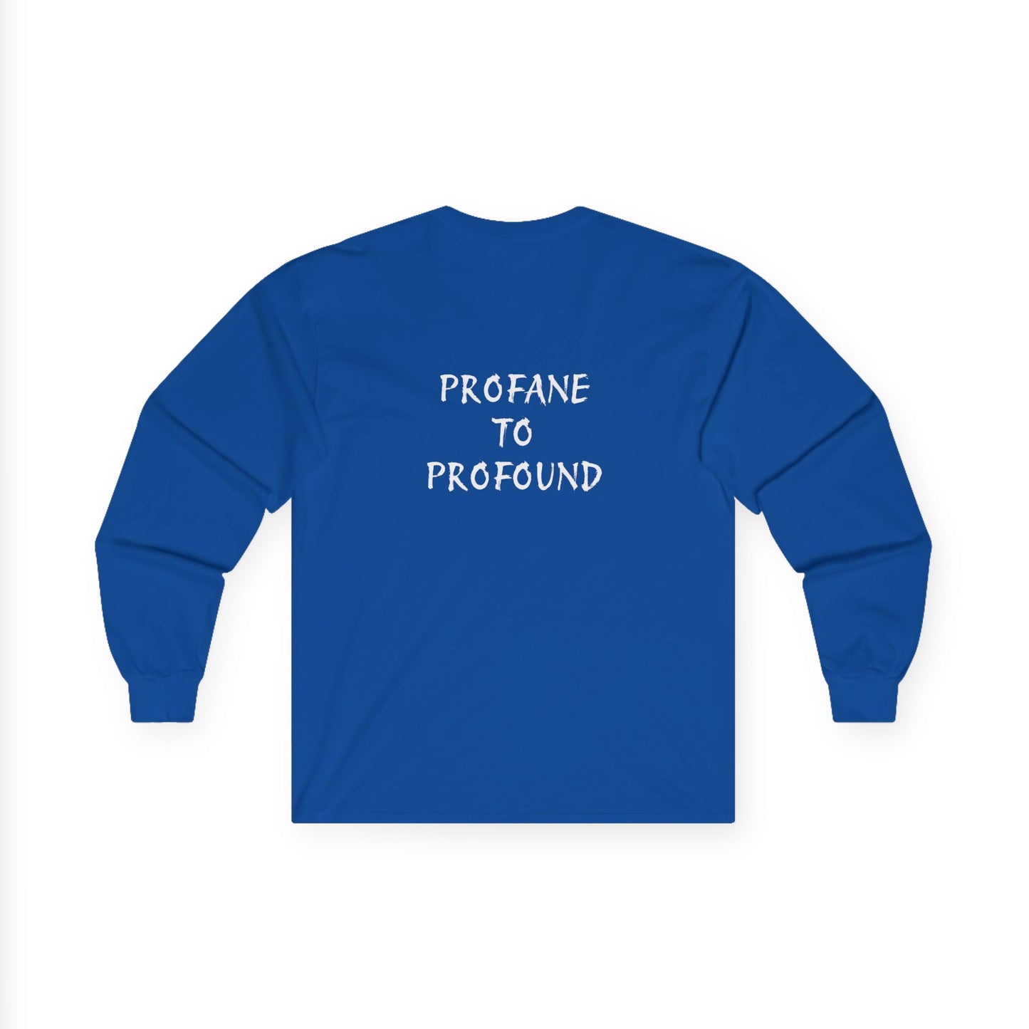 Issa Ali Official Logo "Profane to Profound" Unisex Ultra Cotton Long Sleeve Tee