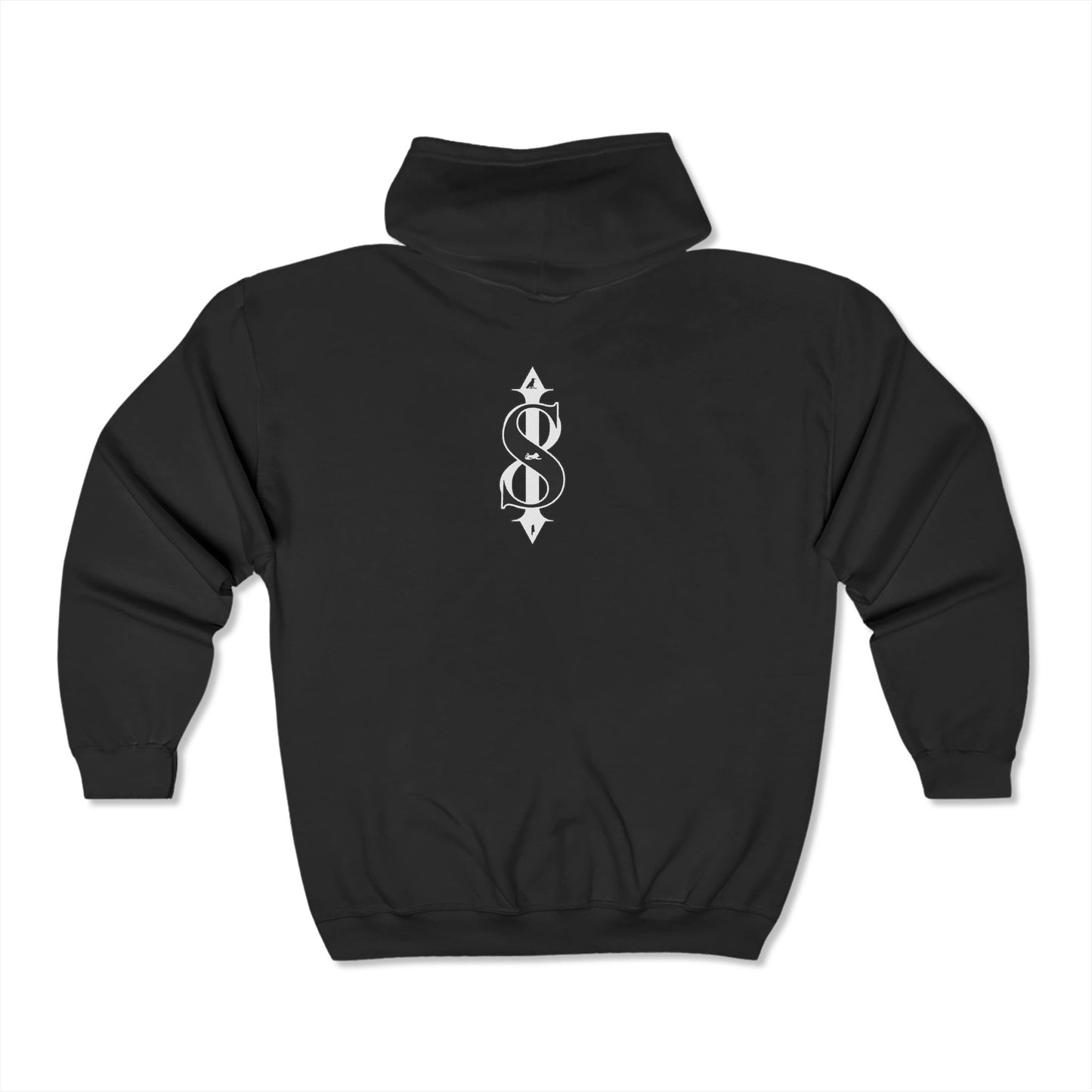 Issa Ali Official Logo Zipper Hoodie